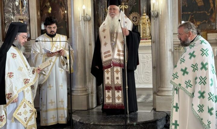 Εορτή-Αγίων-Αρσενίου,-Σωσιπάτρου-και-Μηνά-στη-Μητρόπολη-Θηβών