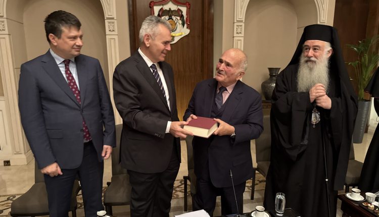 Μάξιμος-Χαρακόπουλος-προς-πρίγκιπα-el-hassan-της-Ιορδανίας: Η-Μέση-Ανατολή-έχει-αλλάξει-δραματικά-για-τους-χριστιανούς