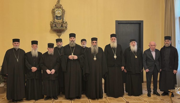 Αντιπροσωπεία-της-Ιεράς-Μονής-Μεγίστης-Λαύρας-στο-Πατριαρχείο-Γεωργίας
