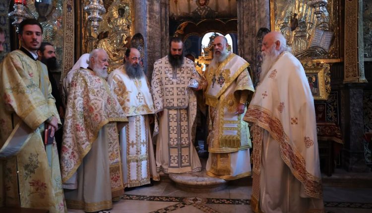 Ο-Μητροπολίτης-Θεσσαλιώτιδος-στην-πανήγυρη-της-ΙΜ.-Ξενοφώντος