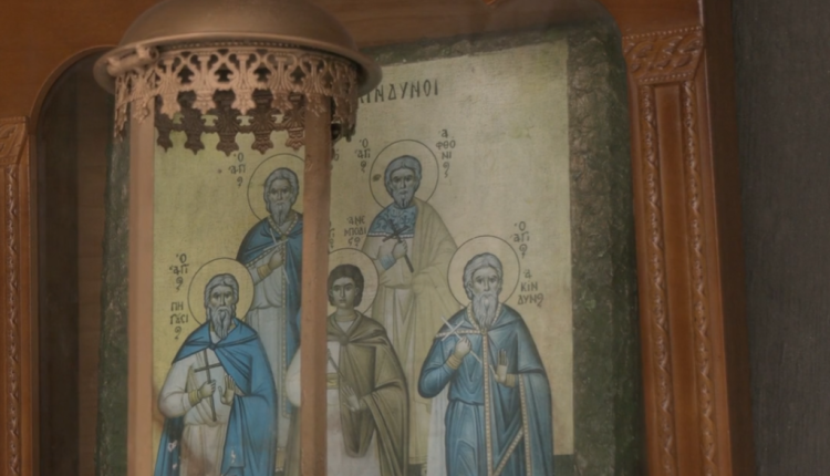 Αφιερώματα-σε-ναούς-των-Αγίων-Ακινδύνων-στην-pemptousia-tv