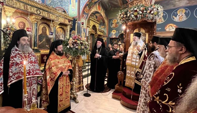 Δισαρχιερατικός-Εσπερινός-Αγίου-Γεωργίου-Νεαπολίτου,-Πολιούχου-ΙΜ.-Νέας-Ιωνίας