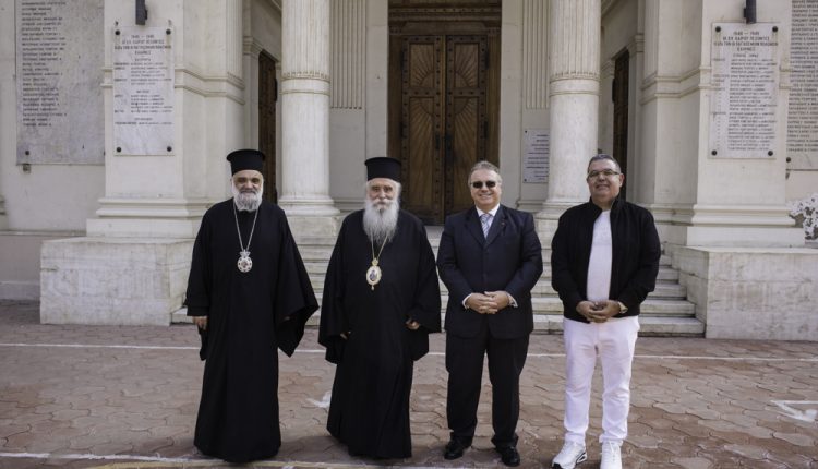 Οι-πρώτες-επίσημες-επισκέψεις-του-Αρχιεπισκόπου-Σινά-Συμεών-στο-Κάιρο