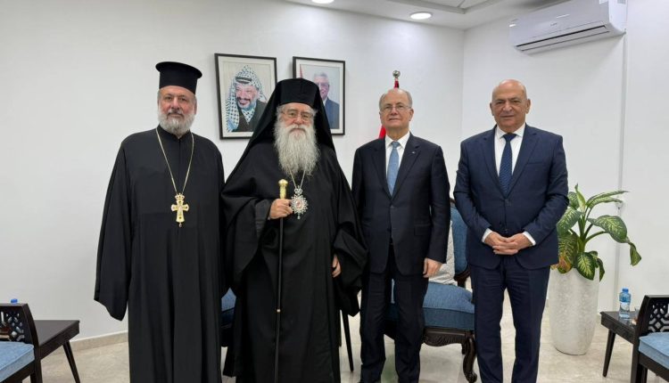 Ο-Διοκαισαρείας-Βενέδικτος-προσκάλεσε-τον-Πρωθυπουργό-της-Παλαιστινιακής-Αρχής-στην-Αγρυπνία-των-Χριστουγέννων