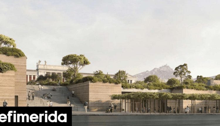 Έτσι-θα-γίνει-το-Αρχαιολογικό-Μουσείο-Αλλάζει-και-η-Πατησίων,-φτιάχνουν-πάρκο-με-μπιστρό,-μονοπάτια,-δείτε-τα-σχέδια