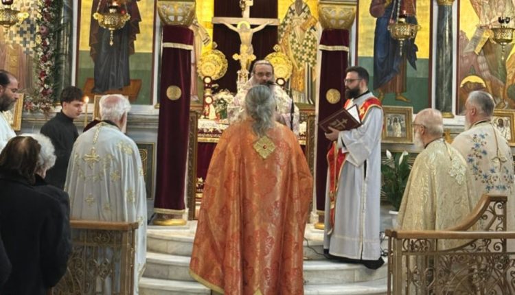 Τέλεση-Θείας-Λειτουργίας-για-τους-Αθλητές-στο-Παγκράτι