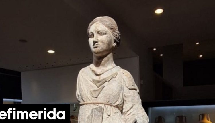 Πέλλα:-Στο-μουσείο-δύο-εντυπωσιακά-αγάλματα-που-βρήκαν-σε-ανασκαφή-στην-Αρχαία-Αγορά-[εικόνες]