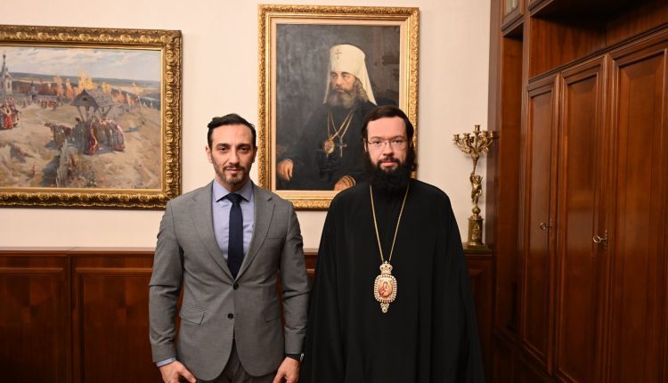 Ο-Βολοκολάμσκ-Αντώνιος-συναντήθηκε-με-τον-Πρέσβη-του-Λιβάνου-στη-Ρωσία