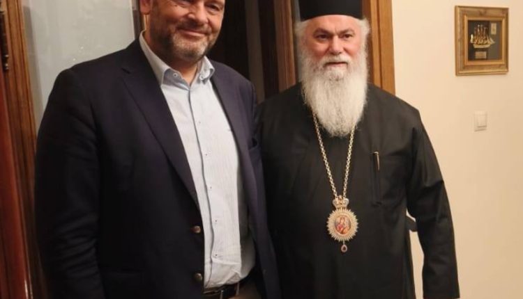 Συνάντηση-Μητροπολίτη-Καλαβρύτων-με-τον-Υφυπουργό-Πολιτισμού-Ιάσονα-Φωτήλα