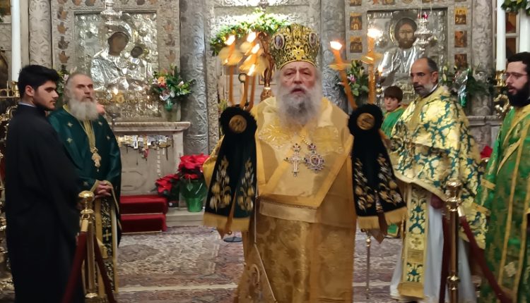 Η-εορτή-των-Χριστουγέννων-στο-Ιερό-Προσκύνημα-Παναγίας-Εκατονταπυλιανής-Πάρου