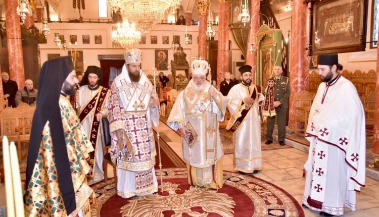 Με-Επίσκοπο-της-Αρχιεπισκοπής-Αχρίδος-συλλειτούργησε-ο-Διδυμοτείχου-Δαμασκηνός