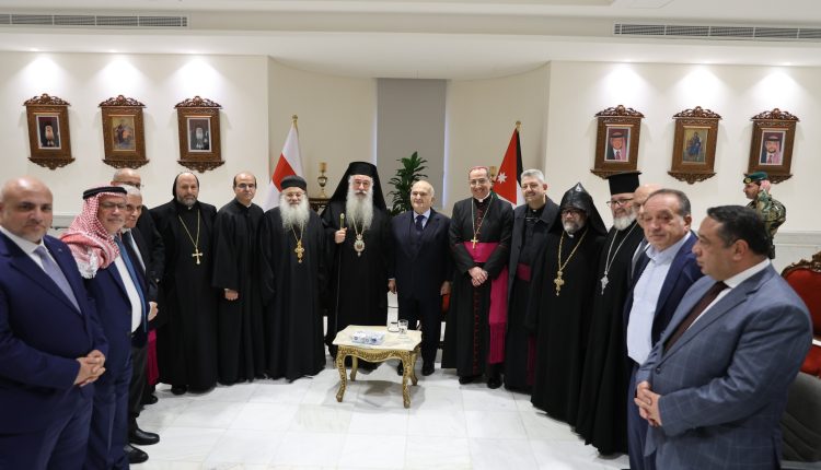 Συνάντηση-του-Πρίγκιπα-της-Ιορδανίας-με-επικεφαλής-των-Χριστιανικών-Εκκλησιών