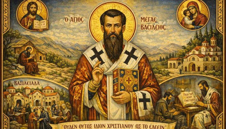 Η-μνήμη-του-Αγίου-Βασιλείου-του-Μεγάλου-είναι-κάλεσμα-για-μίμηση