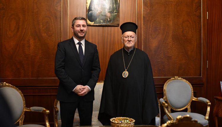 Ν.-Ανδρουλάκης:-«Κάθε-συνάντηση-με-τον-Οικουμενικό-Πατριάρχη-είναι-μάθημα-ανθρωπιάς»