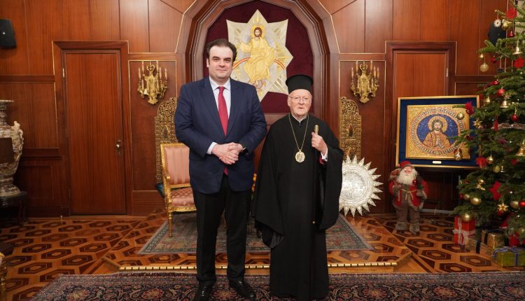 Ο-Οικουμενικός-Πατριάρχης-συνεχάρη-και-ευχήθηκε-στον-νέο-Πρόεδρο-του-eurogroup,-Κυριάκο-Πιερρακάκη