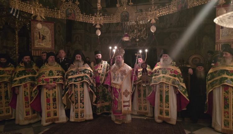 Χριστούγεννα-στον-Ναό-του-Πρωτάτου-των-Καρυών-Αγίου-Όρους