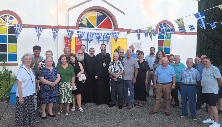 Ιστορικός-Εσπερινός-χοροστατούντος-του-Επισκόπου-Καμπέρας-στον-ΙΝ.-Αγίου-Ιωάννη-batemans-bay