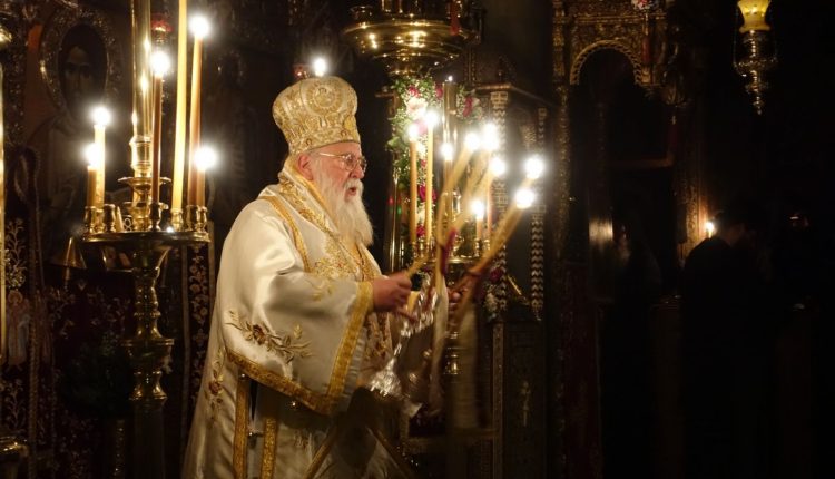 Ο-Μητροπολίτης-Κερκύρας-στο-Άγιον-Όρος