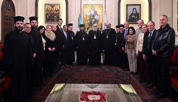 Τον-Χαλεπίου-Εφραίμ-υποδέχθηκε-ο-Πατριάρχης-Αντιοχείας