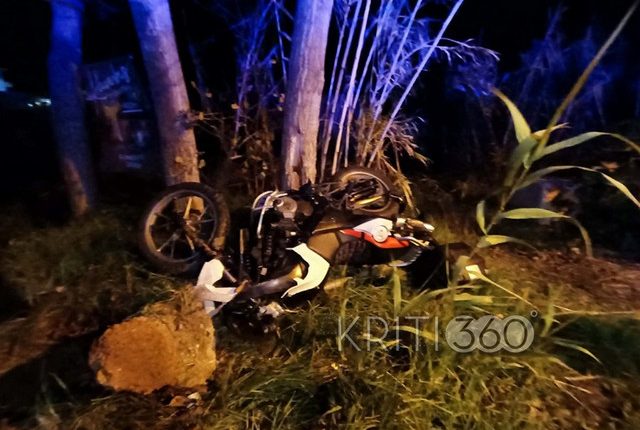 Τροχαίο-με-εγκατάλειψη-στα-Χανιά-–-Μηχανή-βγήκε-εκτός-δρόμου,-τραυματίστηκε-ο-ανάβατης