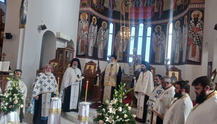 Ο-Μητροπολίτης-Αρκαλοχωρίου-τέλεσε-την-Εξόδιο-ακολουθία-της-μακαριστής-Φλώρας-Κρίθου