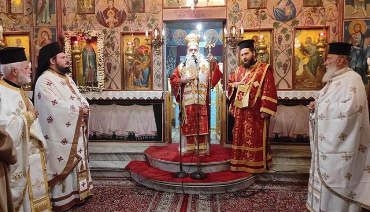 Η-μνήμη-του-Αγίου-Γεωργίου-του-εξ-Ιωαννίνων-και-Αντωνίου-του-Μεγάλου-στην-ΙΜ.-Κορίνθου