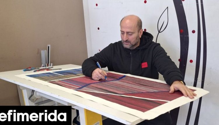 Εμίλιο-Παπαευαγγελίου:-Ενας-φαρμακοποιός-ζωγράφος-με-ατελιέ-τον-πάγκο-του,-πλάι-στις-συνταγές-Πού-εκθέτει