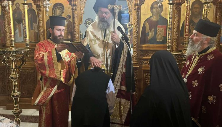 Ρασοφορία-Μοναχής-στην-Ιερά-Μονή-Αγίας-Ειρήνης-Ρεθύμνης