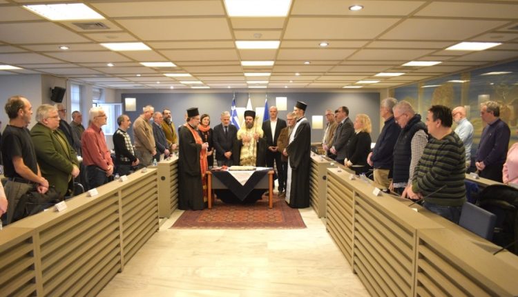 Ο-Μητροπολίτης-Παντελεήμων-στην-Πρυτανεία-του-Δημοκριτείου-Πανεπιστημίου-Θράκης