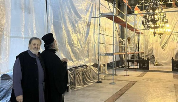 Αυτοψία-στον-Ιερό-Μητροπολιτικό-Ναό-Ρεθύμνου-για-την-αποκατάστασή-του