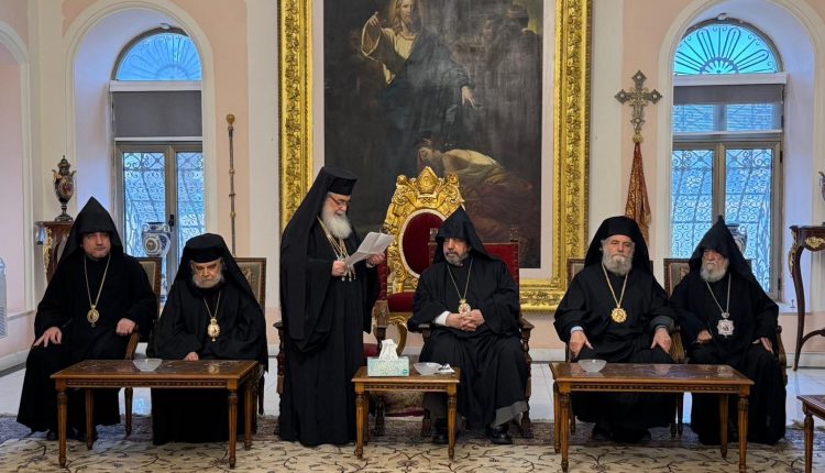 Η-επίσκεψη-της-Αγιοταφιτικής-Αδελφότητας-στο-Πατριαρχείο-των-Αρμενίων