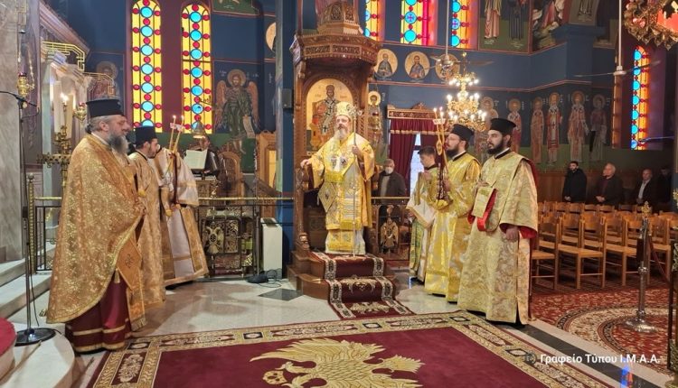 Αιτωλίας-Δαμασκηνός:-Ας-αποτελεί-η-κάθε-ευχή-της-Θείας-λειτουργίας-ένα-πνευματικό-«σωσίβιο»