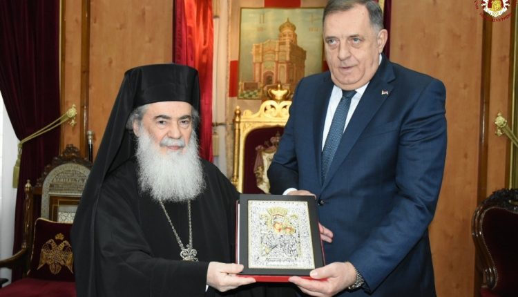 Επίσκεψη-του-Πρωθυπουργού-της-Βοσνίας-και-Ερζεγοβίνης-στον-Πατριάρχη-Ιεροσολύμων