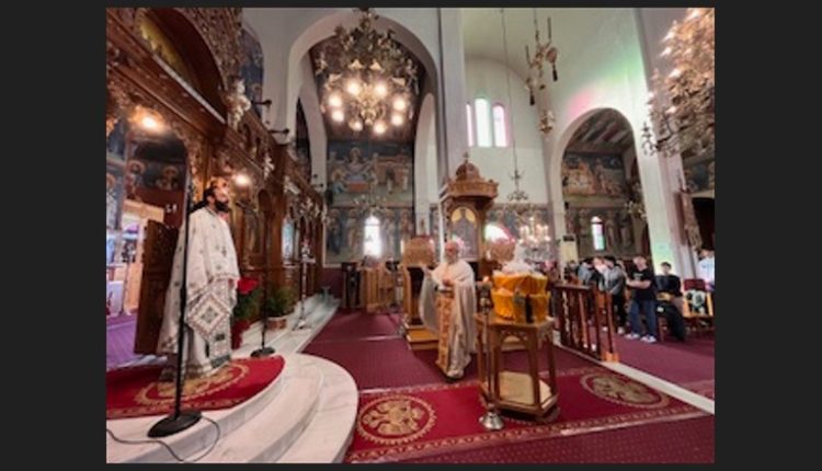 Η-μνήμη-των-Αγίων-Τριών-Ιεραρχών-στον-ΙΝ.-Αγίου-Παντελεήμονος-Λουτρών-Αιδηψού