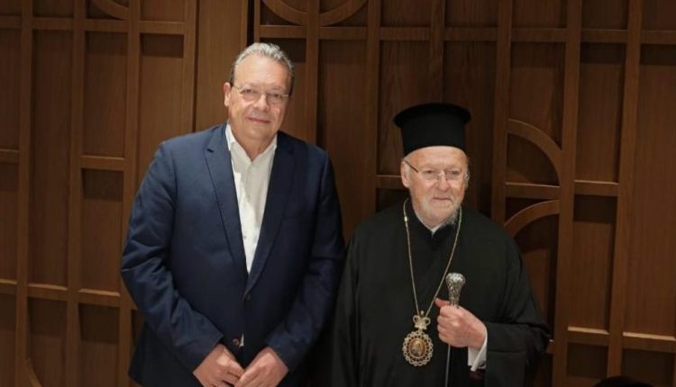 Ο-Οικουμενικός-Πατριάρχης-είχε-συνάντηση-με-τον-Σωκράτη-Φάμελλο-στη-Θεσσαλονίκη