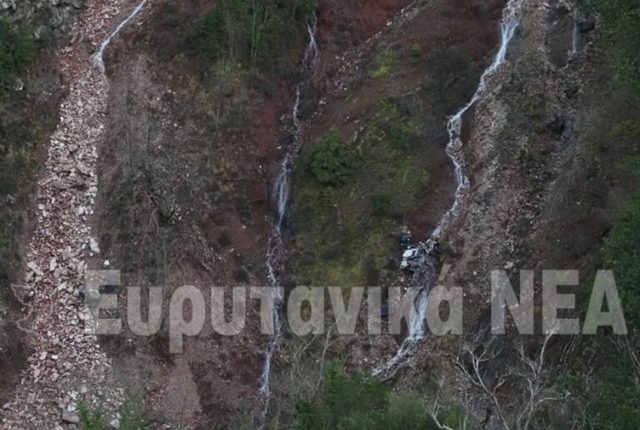Έρευνες-για-το-αυτοκίνητο-που-έπεσε-σε-γκρεμό-στην-Ιερά-Μονή-Προυσού-–-Ερωτήματα-για-τον-νεκρό-άνδρα-που-βρέθηκε-χωρίς-κεφάλι-και-χωρίς-ρούχα