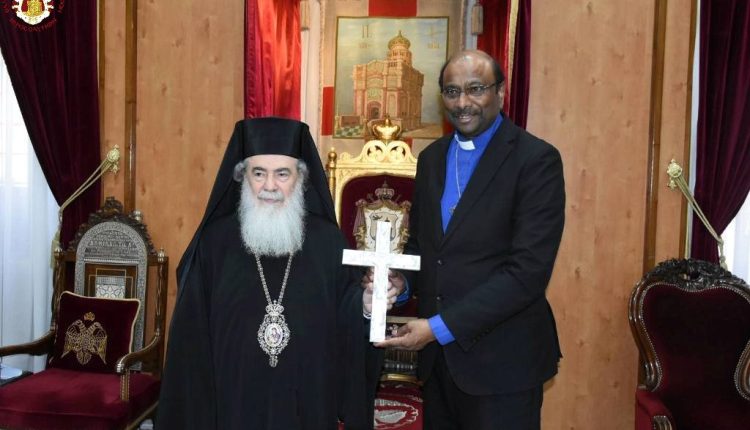 Ο-Γενικός-Γραμματέας-του-Παγκοσμίου-Συμβουλίου-Εκκλησιών-στον-Πατριάρχη-Ιεροσολύμων