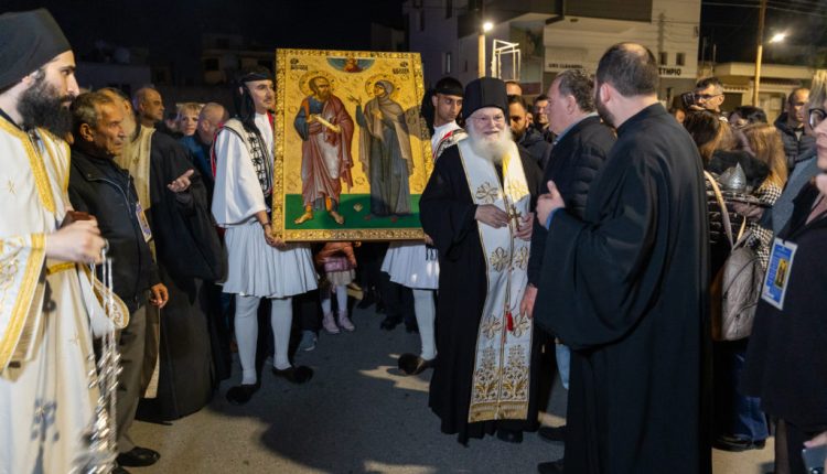 Υποδοχή-της-Ιεράς-Εικόνος-της-Αγίας-Θέκλης-στη-Λάρνακα