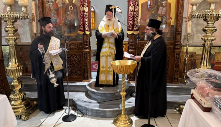 Ο-Εσπερινός-του-Ψυχοσάββατου-προ-της-Απόκρεω-στον-Μητροπολιτικό-Ναό-Αγίου-Γεωργίου-Ιεράπετρας