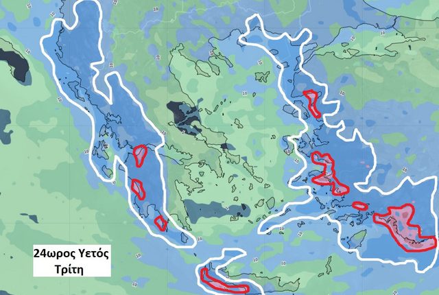Κακοκαιρία-εξπρές-την-Τρίτη:-Ισχυρές-βροχές-και-καταιγίδες,-ποιες-περιοχές-θα-χτυπήσει-–-Η-πρόγνωση-του-Γιάννη-Καλλιάνου