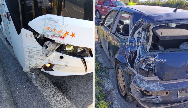 Σύγκρουση-λεωφορείου-ΚΤΕΛ-με-αυτοκίνητο-που-επέβαιναν-καλόγριες-στη-Φθιώτιδα