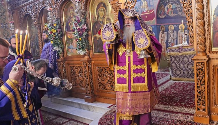 Ο-Μητροπολίτης-Βεροίας-τέλεσε-την-πρώτη-Προηγιασμένη-Θεία-Λειτουργία
