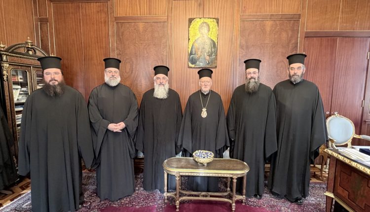 Στο-Οικουμενικό-Πατριαρχείο-οι-νεοκλεγέντες-Μητροπολίτες-Κυδωνίας-Τίτος-και-Λάμπης-Ιωακείμ