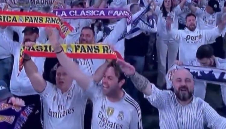 Ρεάλ-Μαδρίτης:-Αποβολή-οπαδού-από-το-«Μπερναμπέου»-για-ναζιστικό-χαιρετισμό