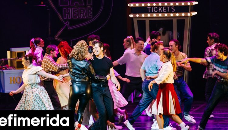 Οι-ηθοποιοί-του-μιούζικαλ-«grease»-από-το-Λονδίνο-χορεύει-«ferto»-και-akylas-Δείτε-βίντεο