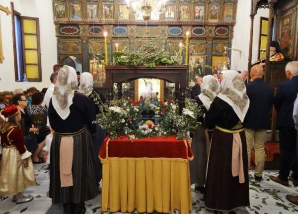 Έλευση-Τιμίας-Κάρας-Οσίας-Γαβριηλίας-στην-ΙΜ.-Κισάμου-&-Σελίνου