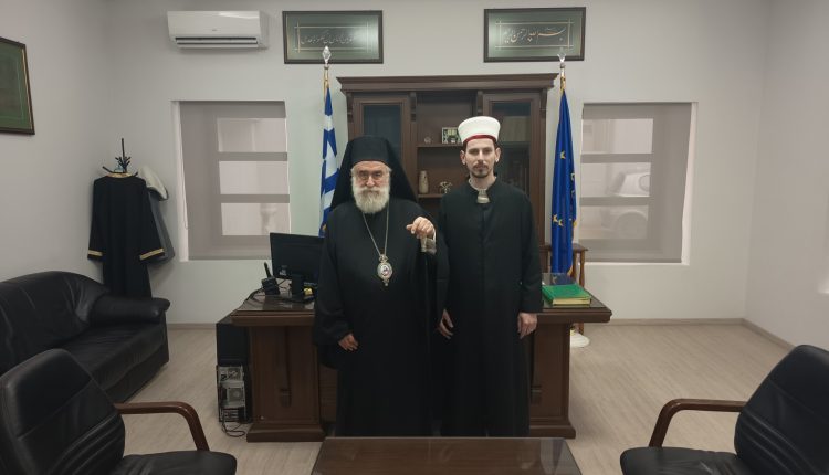 Ο-Μητροπολίτης-Παντελεήμων-ανταπέδωσε-την-επίσκεψη-στη-Μουφτεία-Ξάνθης