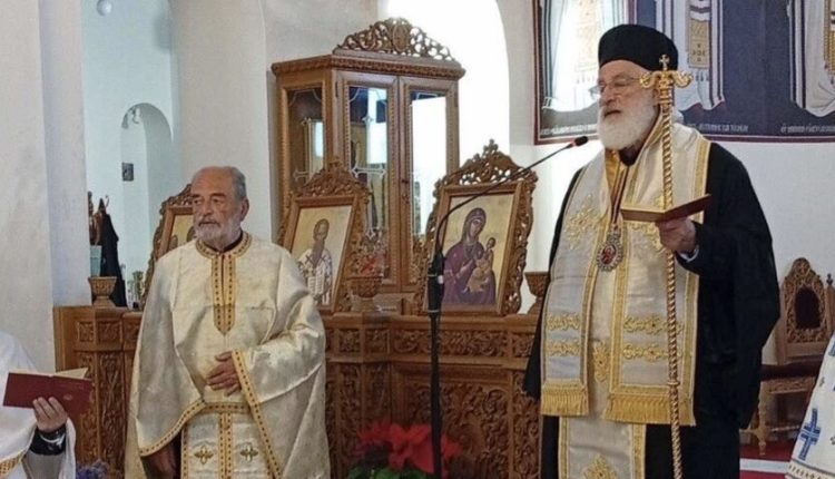 Αρκαλοχώρι:-Εξόδιος-ακολουθία-μακαριστής-Ευανθίας-Σγόνη-Στρατάκη