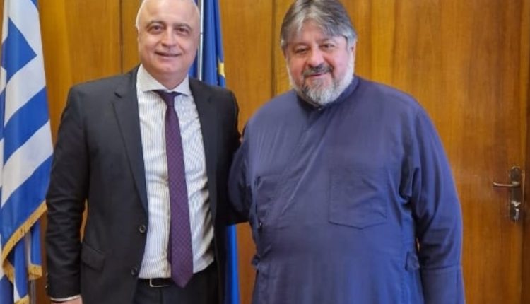 Συνάντηση-Μητροπολίτη-Ζάμπιας-με-τον-Υφυπουργό-Ανάπτυξης