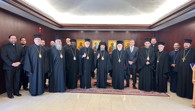 Η-υποδοχή-του-Αρχιεπισκόπου-Αλβανίας-Ιωάννη-στην-Ιερά-Μητρόπολη-Βοστώνης